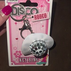 NWT Disco Rodeo Key Ring